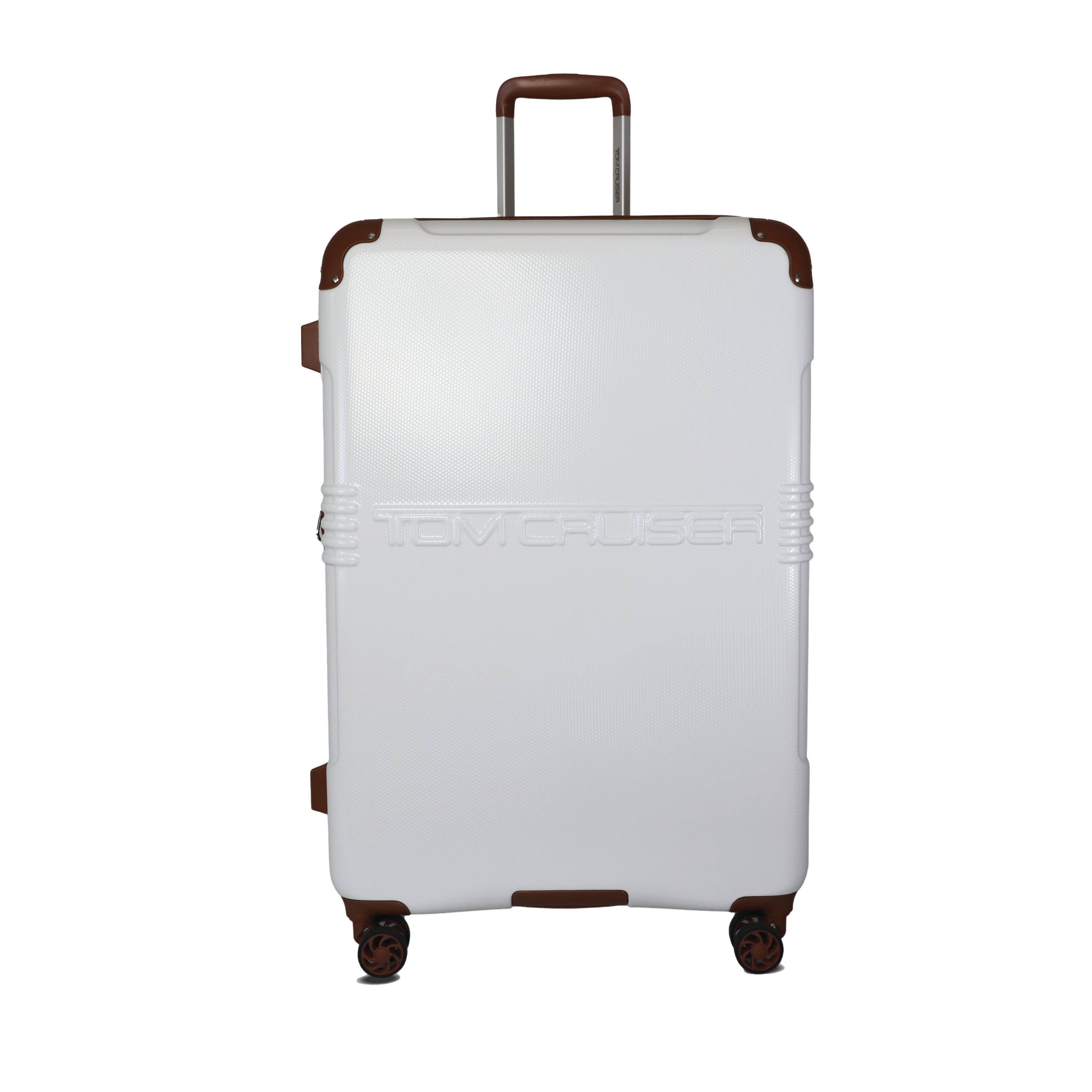 TOMCRUISER GRAND TOUR HARD TROLLEY 24 inch  WHITE